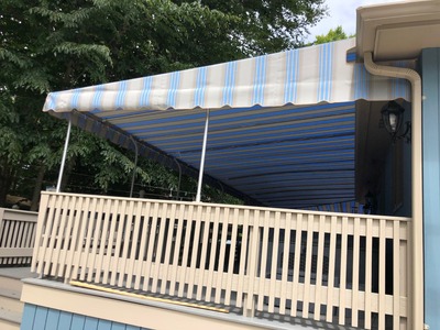 deck awning side